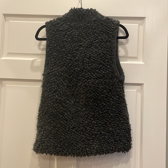 SAM EDELMAN Grey Cameron Loop Yarn Vest Size S - Picture 3 of 7